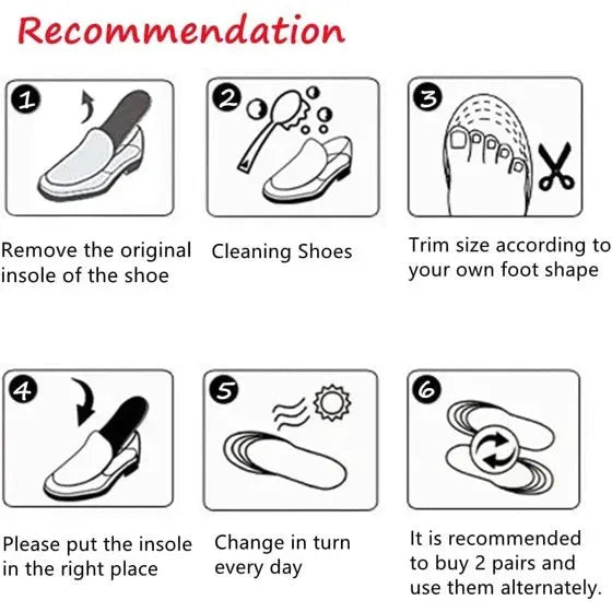 Height Increase Insoles at 9cm