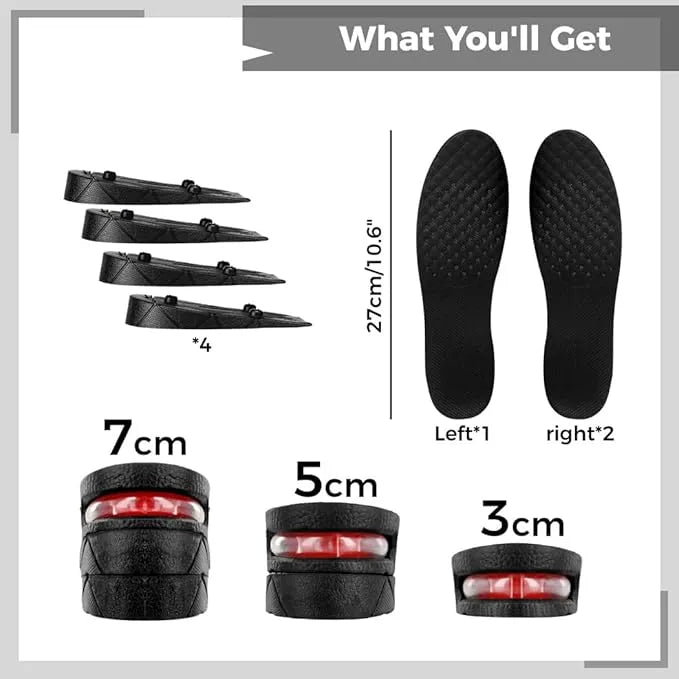 Height Increase Insoles at 9cm