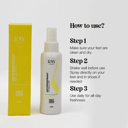 Fresh Step Foot Spray – Stops Smell & Sweat